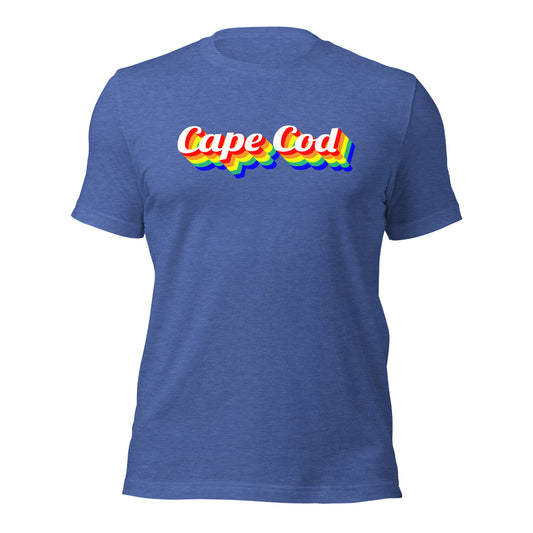 Cape Cod Rainbow Tee - Cape Cod, Massachusetts | Mens & Womens T-Shirt