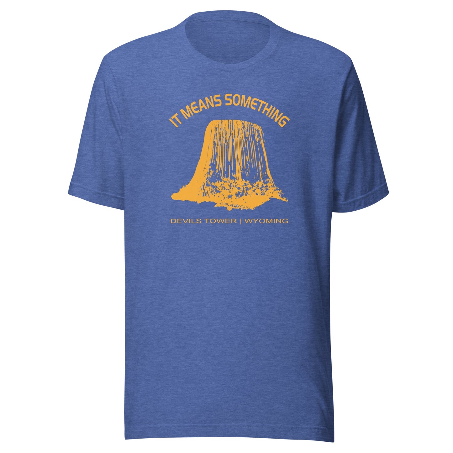 Close Encounters Devil's Tower T Shirt - "It Means Something" Retro 1970s movie Tee