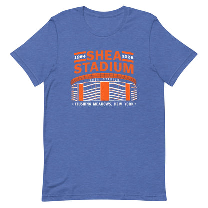 Shea Stadium T-Shirt - Flushing Meadows, NY Retro Baseball Park Vintage Tee