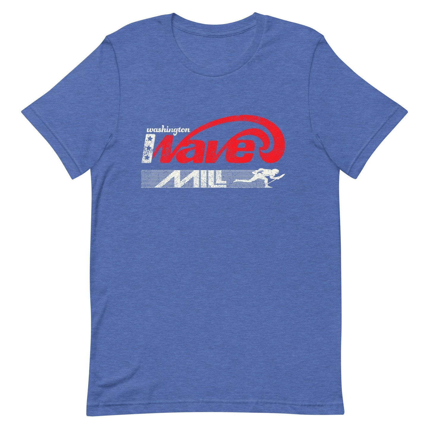 Washington Wave Lacrosse T-Shirt | Retro 80s DC MILL Tee