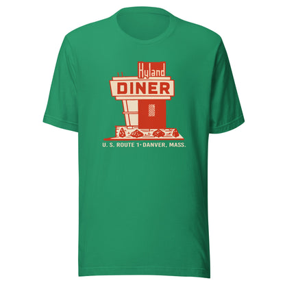 Hyland Diner T-Shirt - Danvers, MA | Retro Route 1 Roadside Diner Tee