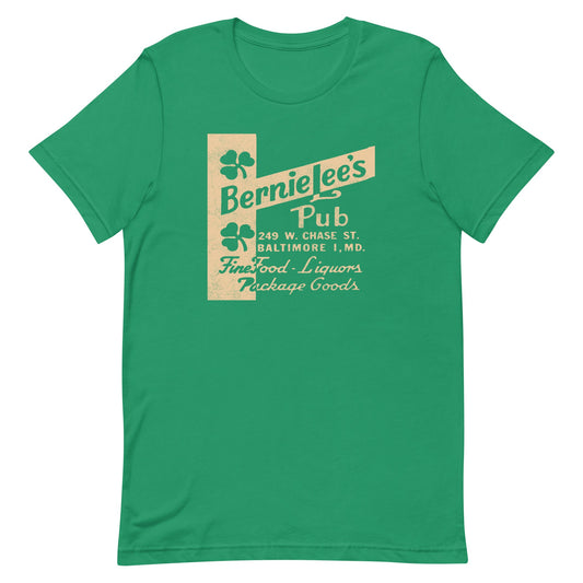 Bernie Lee's Irish Pub T-Shirt - Baltimore, MD