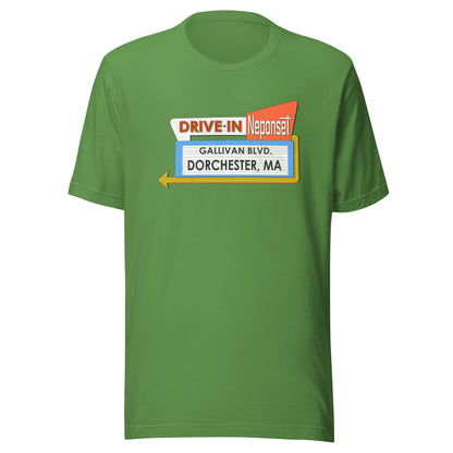 Neponset Drive-In T-Shirt - Dorchester, MA | Retro Old School Tee