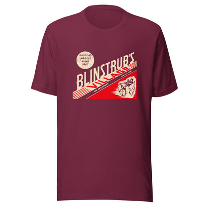 Blinstrub's Village T-Shirt - Retro 50s South Boston Nightclub Tee