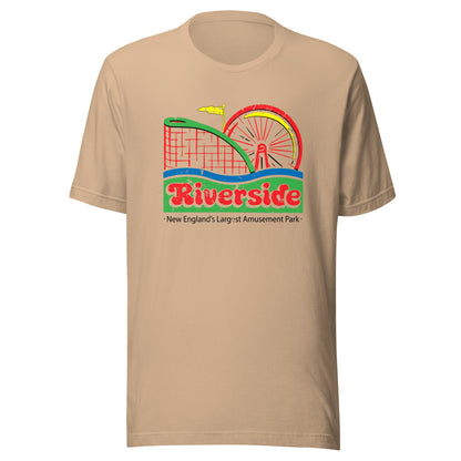 Riverside Amusement Park T Shirt - Agawam, MA | Retro Amusement Park Tee