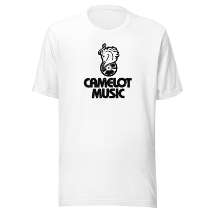 Camelot Music T-Shirt - Retro 1980s Music Store Tee