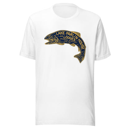 Maine Fishing T-Shirt - Lake Parlin Lodge Jackman Station, ME | Fishing & Hunting Tee