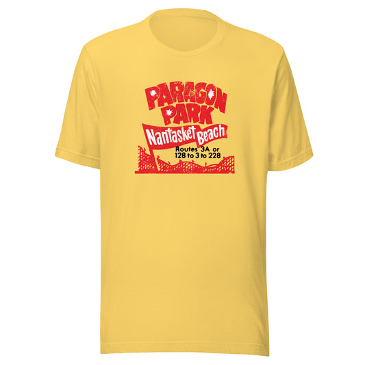 Paragon Park Retro Amusement Park T Shirt - Nantasket Beach, Hull, MA