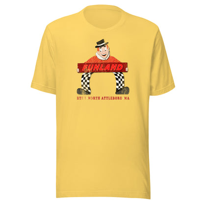 Jolly Cholly's Funland Retro Amusement Park T Shirt - North Attleboro, MA