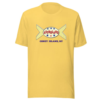 Astroland T-Shirt - Coney Island, NY - Retro Amusement Park Vintage Tee