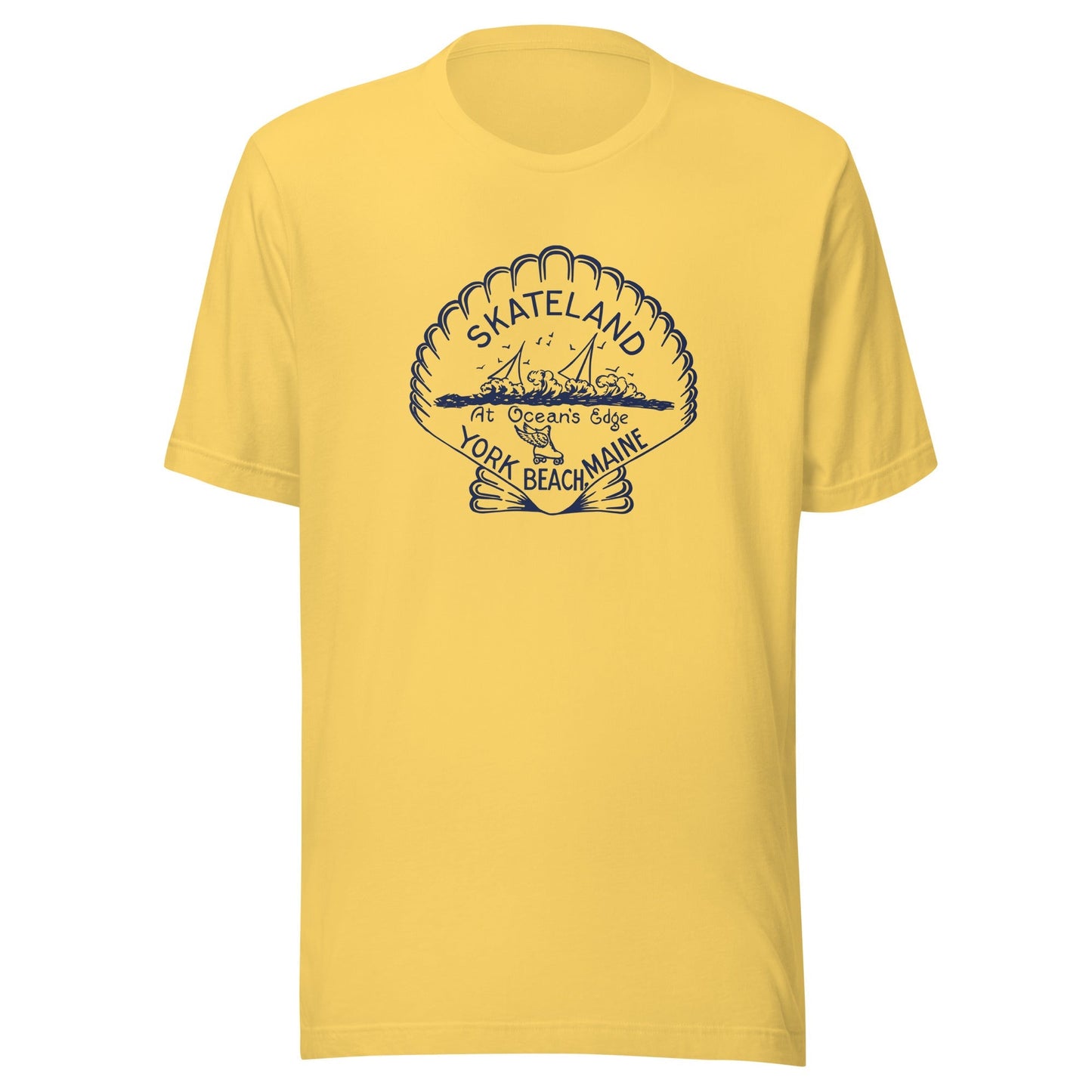 Skateland T-Shirt - York Beach, ME Oceans Edge | Retro Maine Roller Rink Tee