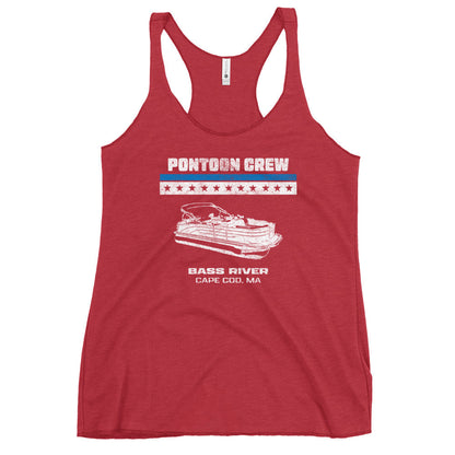Bass River Pontoon Tank Top - Cape Cod, MA | Women's Patriotic Summer TankTop