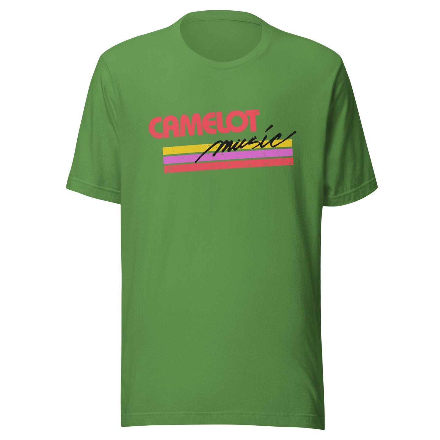 Camelot Music Retro 1980s T Shirt | Vintage Mens & Women's Old School Tee