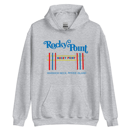 Rocky Point Park Retro 1980s Amusement Park T-Shirt - Warwick, Rhode Island | Vintage Mens & Womens Old School Tee