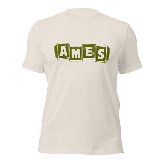Ames Retro 1970s T Shirt | Vintage Mens & Womens Old School Tee