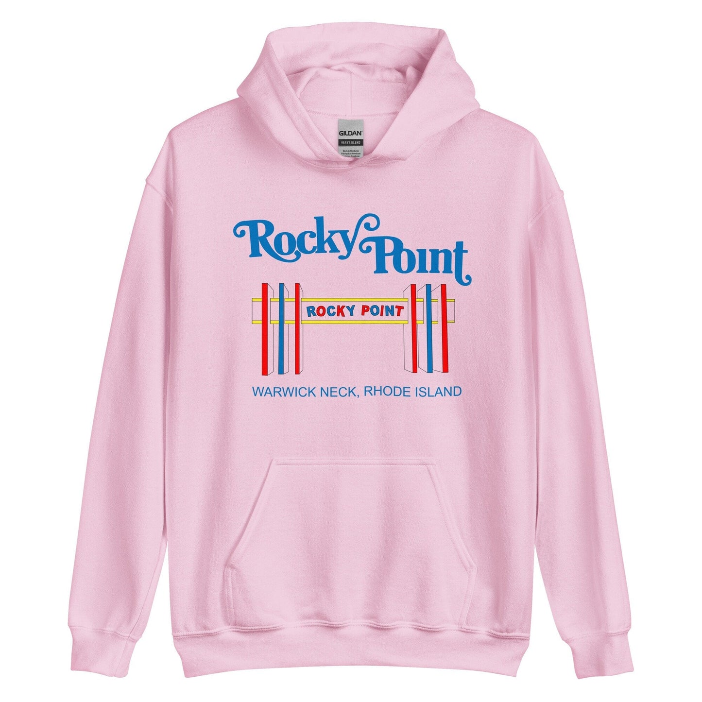 Rocky Point Park Retro 1980s Amusement Park T-Shirt - Warwick, Rhode Island | Vintage Mens & Womens Old School Tee