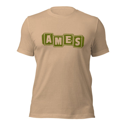 Ames Retro 1970s T Shirt | Vintage Mens & Womens Old School Tee