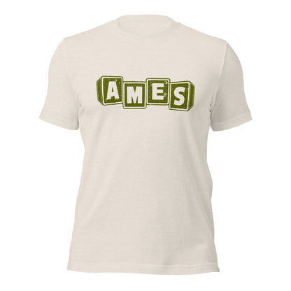 Ames Retro 1970s T Shirt | Vintage Mens & Womens Old School Tee