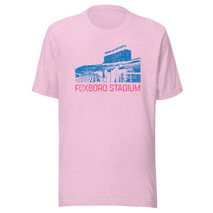 Foxboro Stadium Retro 1980s Football Tee - Foxborough, MA | Mens & Womens Football T-Shirt