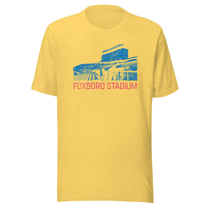 Foxboro Stadium Retro 1980s Football Tee - Foxborough, MA | Mens & Womens Football T-Shirt