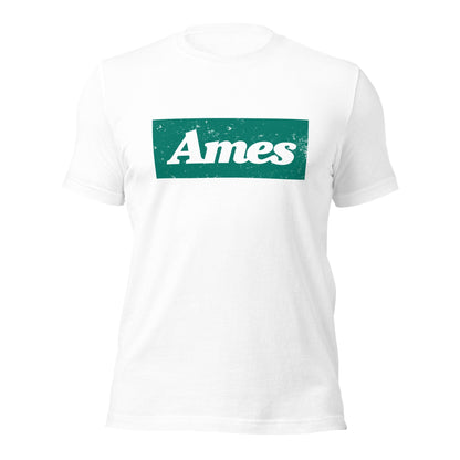 Ames Retro 1980s T Shirt | Vintage Mens & Womens Old School Tee