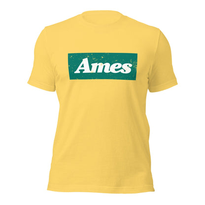 Ames Retro 1980s T Shirt | Vintage Mens & Womens Old School Tee