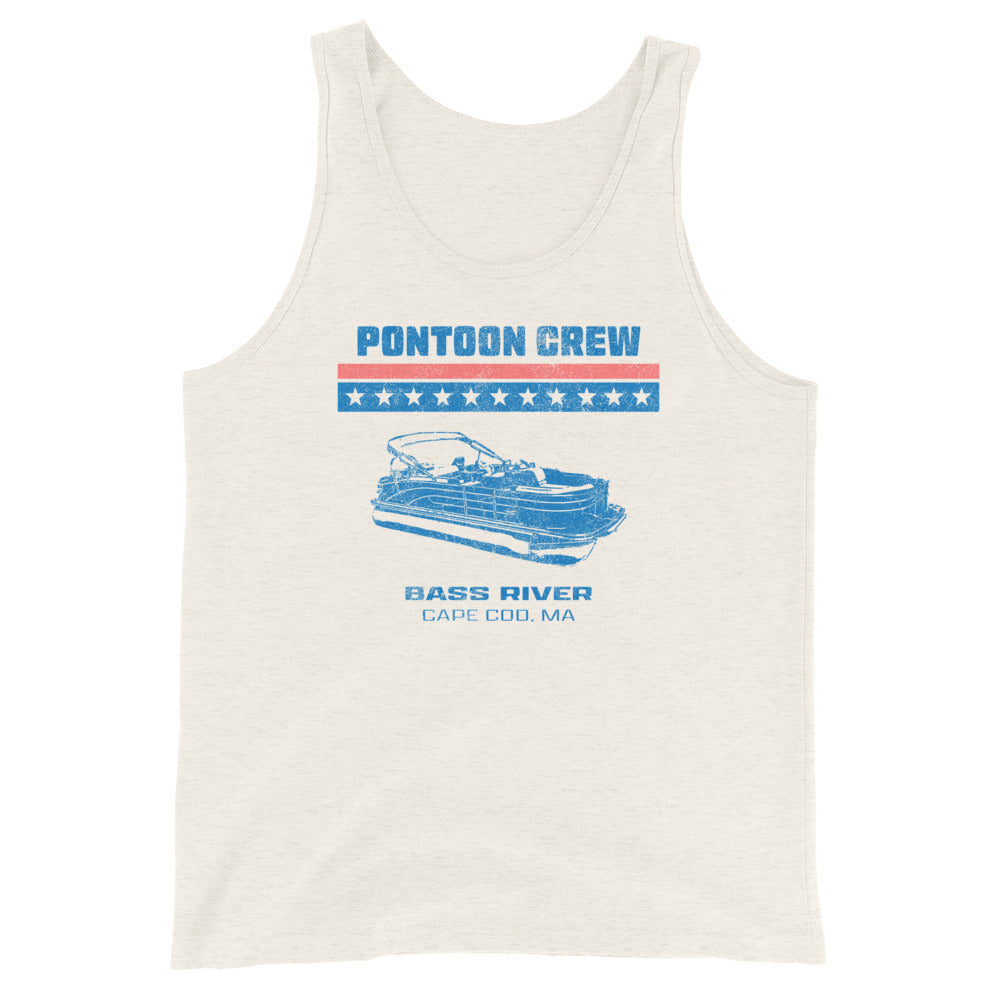 Bass River Pontoon Tank Top - Cape Cod, MA | Mens Patriotic TankTop