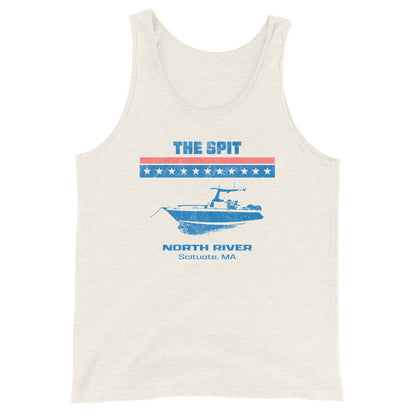 "The Spit" North River Tank Top - Scituate, MA | Mens Patriotic Tanktop