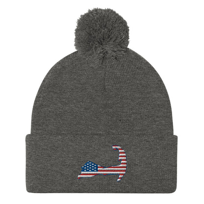 Cape Cod Patriotic American Flag Winter hat