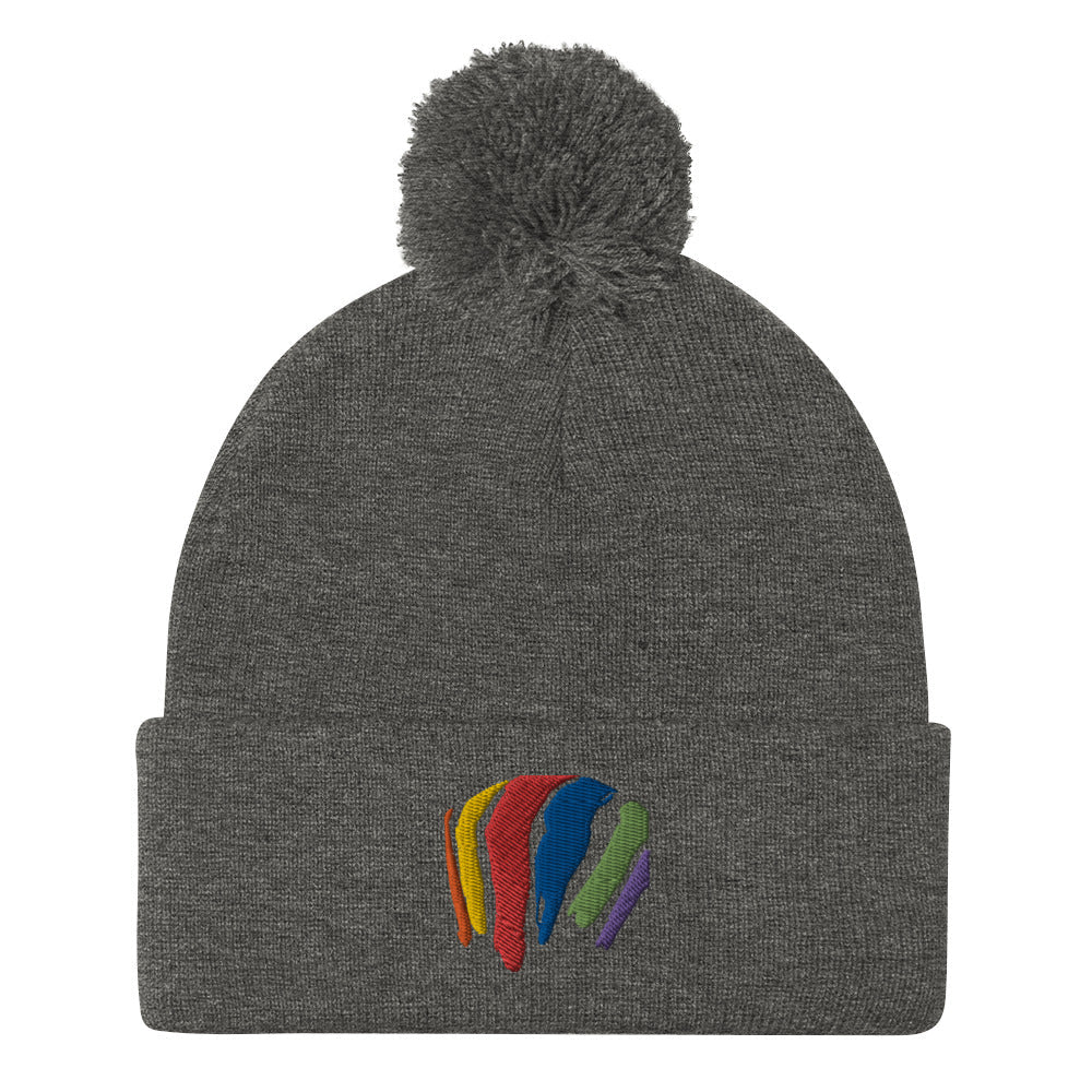 Boston Rainbow Swash Winter Hat