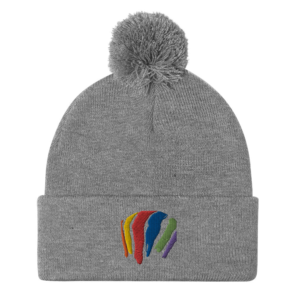 Boston Rainbow Swash Winter Hat