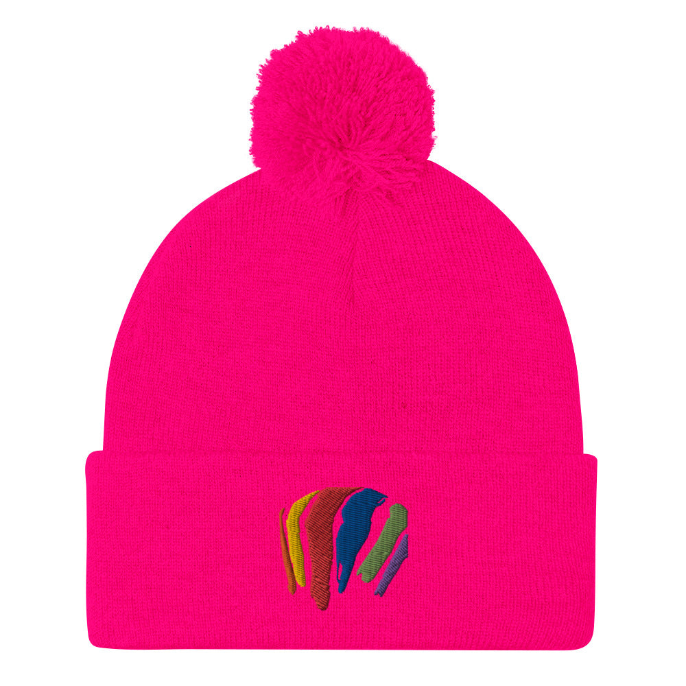 Boston Rainbow Swash Winter Hat