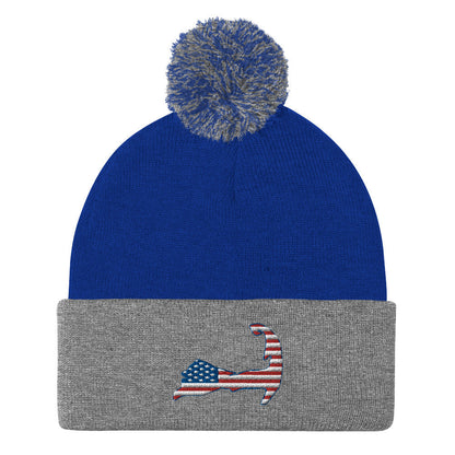 Cape Cod Patriotic American Flag Winter hat