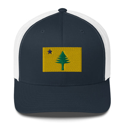 1901 Maine State Flag Hat - Dirigo | Vintage Mens & Womens Snapback Cap