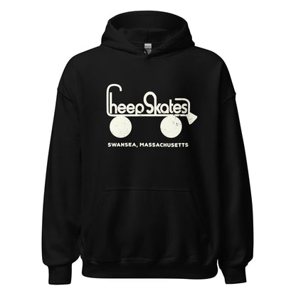 CheepSkates Roller Skating Rink Retro Hoodie - Swansea, MA | Vintage Graphic Sweatshirt