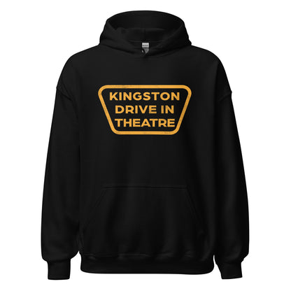 Kingston Drive-In Theatre Hoodie - Kingston, MA | Retro Movie Theatre Sweatshirt