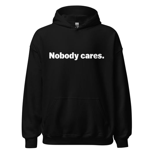 Nobody Cares. Hoodie - Derrick White Boston 2024 Sweatshirt