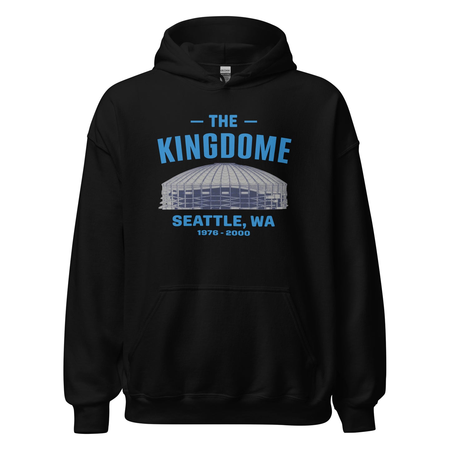 Kingdome Hoodie - Seattle, WA | Retro Baseball Stadium Sweatshirt