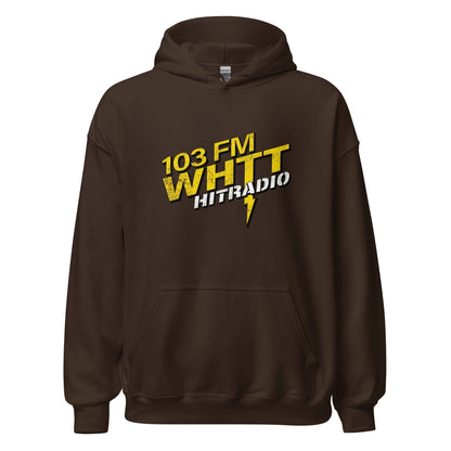 WHTT Hoodie - Old School Boston Rock Radio Vintage Sweatshirt