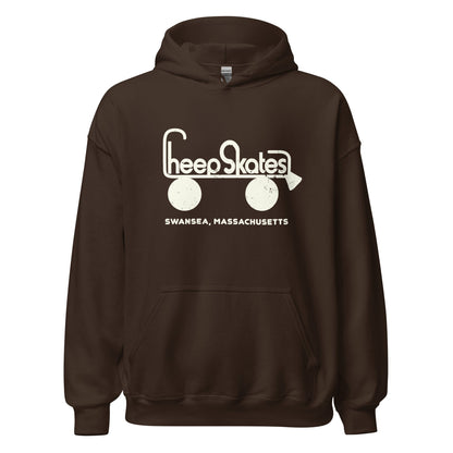 CheepSkates Roller Skating Rink Retro Hoodie - Swansea, MA | Vintage Graphic Sweatshirt