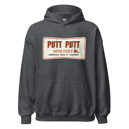 Putt Putt Vintage Hoodie - Old School Mens & Womens Graphic Sweatshirt