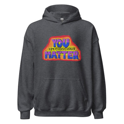 Quincy Quarries Graffiti Hoodie - Quincy, MA | "You Are Concious Matter"