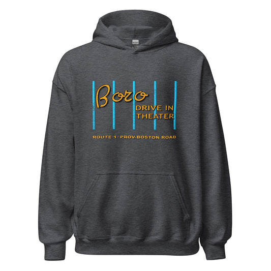 Boro Drive-In Hoodie - North Attleboro, MA | Vintage Drive-In Sweatshirt