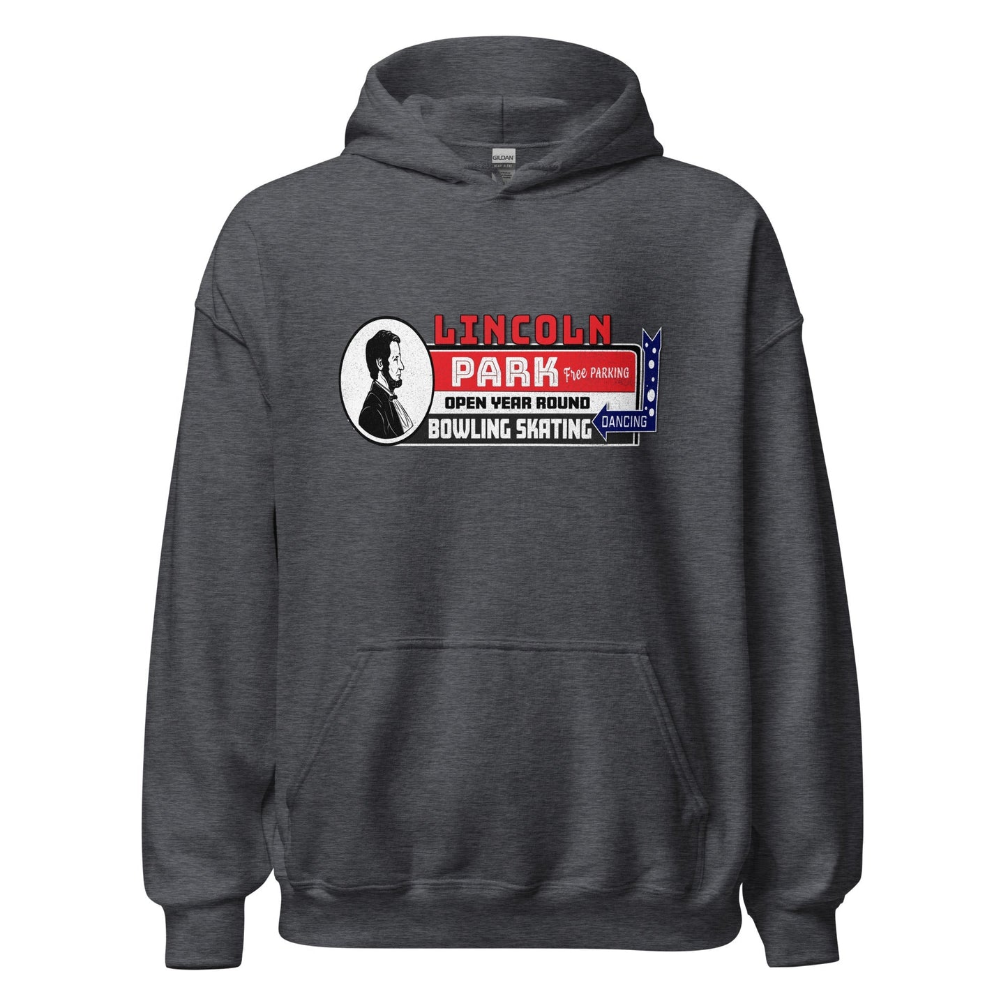 Lincoln Park Hoodie - North Dartmouth, MA | Vintage Amusement Park Sweatshirt