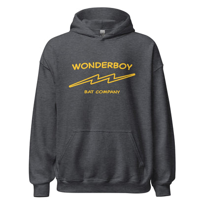 Wonderboy Bat Co Hoodie - Classic 80s Movie Natural Sweatshirt