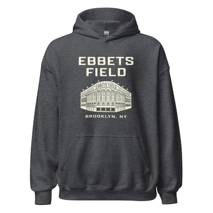 Ebbets Field Hoodie - Brooklyn, NY | Retro Baseball Sweatshirt