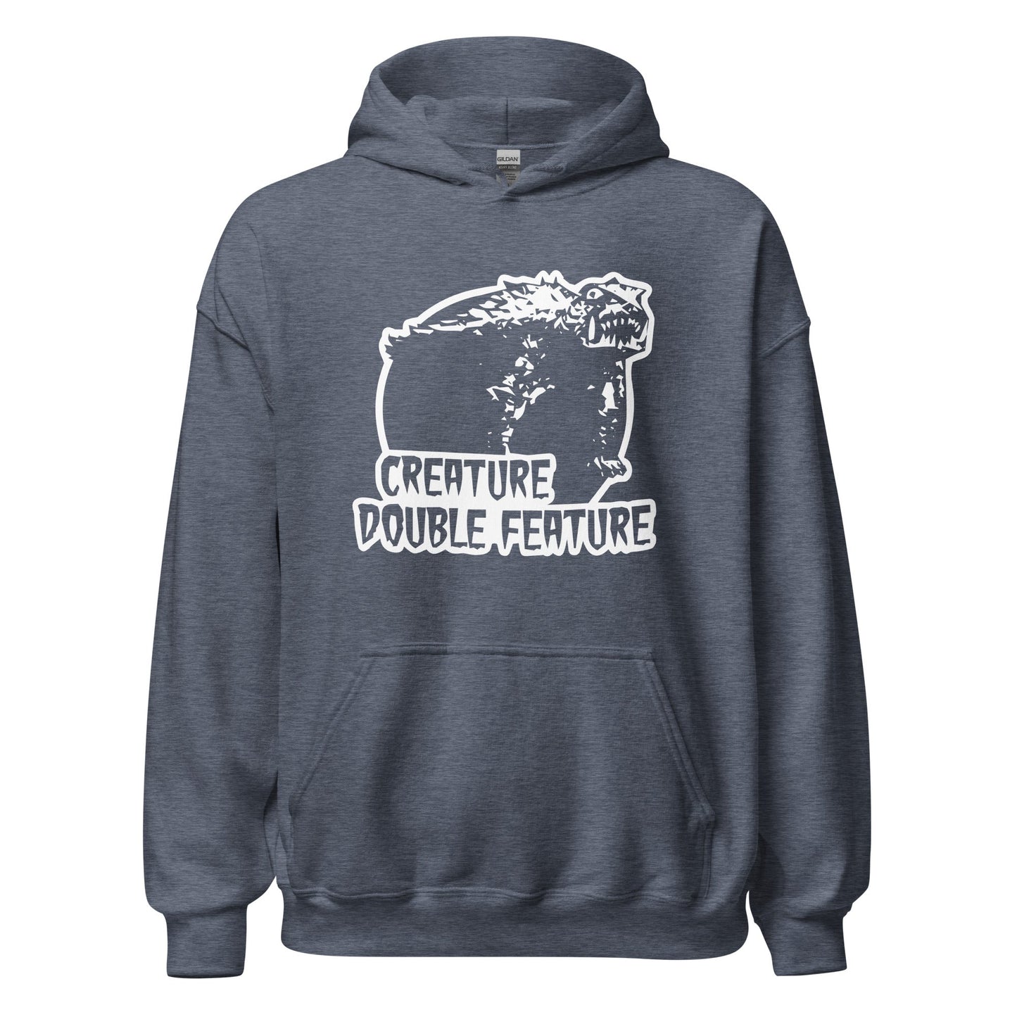 Creature Double Feature Hoodie - WLVI Boston | Retro Mens & Womens Vintage Sweatshirt