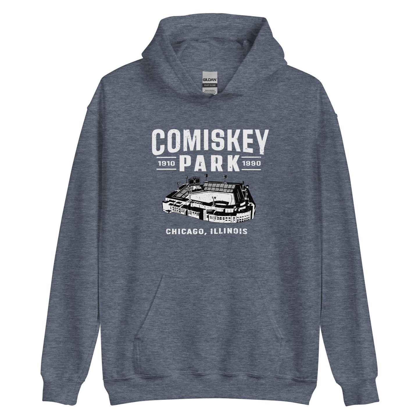 Comiskey Park Hoodie - Chicago, IL | Retro Baseball Stadium Sweatshirt