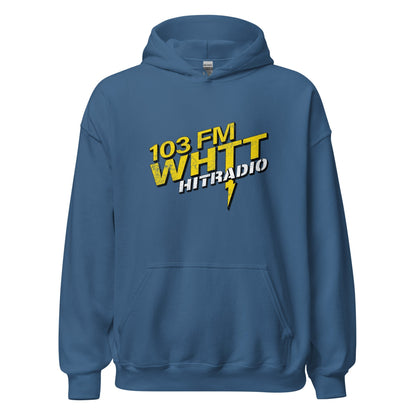 WHTT Hoodie - Old School Boston Rock Radio Vintage Sweatshirt