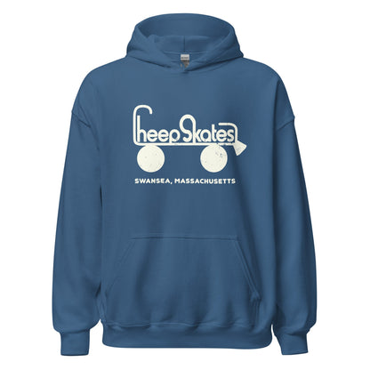 CheepSkates Roller Skating Rink Retro Hoodie - Swansea, MA | Vintage Graphic Sweatshirt